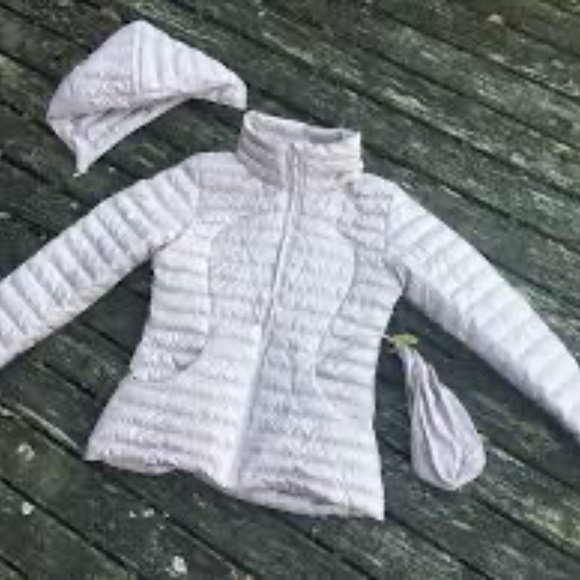 NWT lululemon athletica Pack It Down Jacket Women's Size 4 in Pomegranate (Pink) - Picture 10 of 16